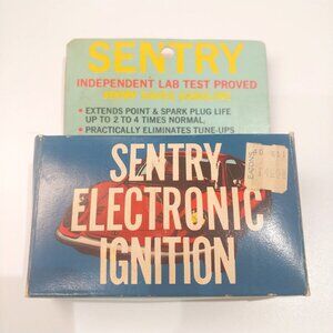 Vintage Sentry Electronic Ignition. 6or 12 volt 4,6,8‎ cyl. NOS